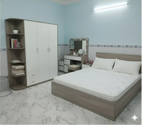 Combo phòng ngủ gỗ MDF MGX21