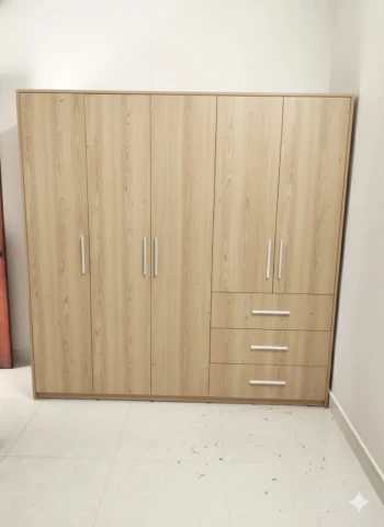 Tủ quần áo 5 cánh gỗ mdf ( 5cmdf-02)
