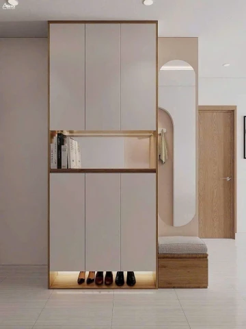 Đóng Tủ Giày Dép Gỗ MDF Theo Yêu Cầu