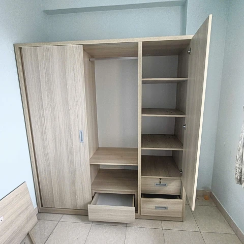 Tủ quần áo cánh lùa ( mdf-1ff)