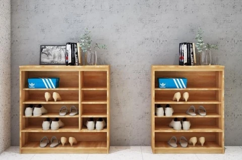 Tủ giày cánh mở gỗ MDF ( tgcm-116)