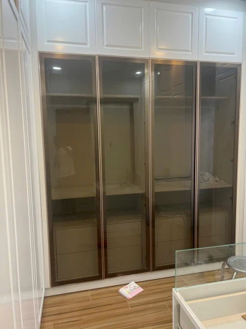 Tủ quần áo cánh kính đóng theo yêu cầu ( TACK 06 )