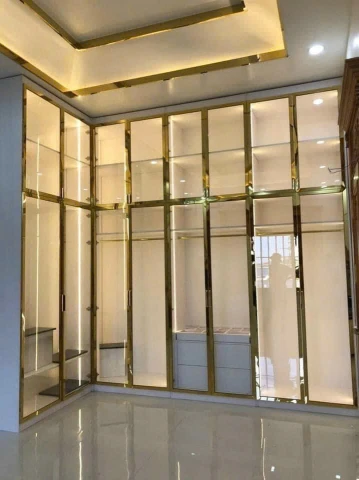 Tủ quần áo cánh kính đóng theo yêu cầu ( TACK 17)