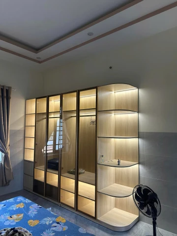 Tủ quần áo cánh kính đóng theo yêu cầu ( TACK 19  )