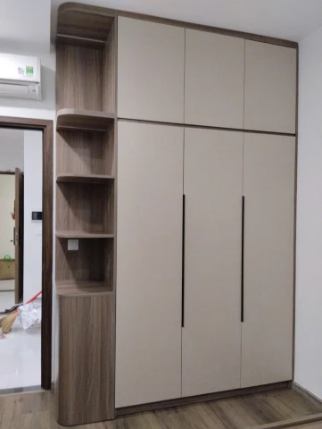 Tủ quần áo gỗ cao cấp MDF phủ Melamine TYC14