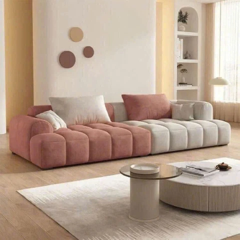 Sofa băng đệm nỉ bông ( SFB04 )