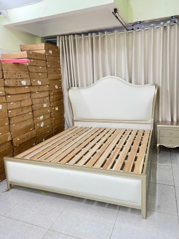Giường ngủ nhập khẩu cao cấp NK015