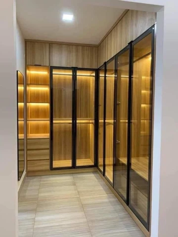 Tủ quần áo cánh kính đóng theo yêu cầu ( TACK 002 )