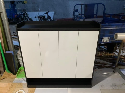Tủ giày cánh mở gỗ MDF ( tgcm-022 )