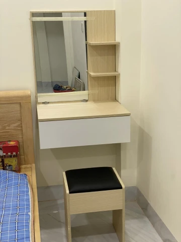 Bàn trang điểm treo gỗ MDF 02
