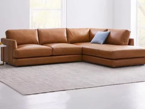 Sofa da phòng khách G0020