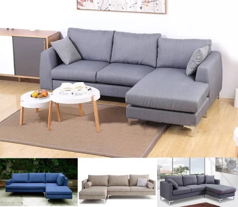 Sofa góc màu xám  G0074