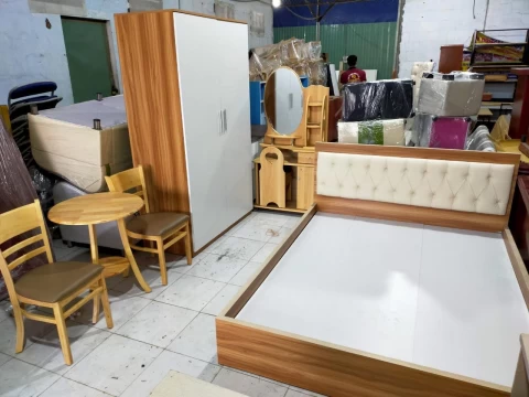 Combo giường tủ gỗ MDF giá rẻ
