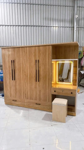Tủ quần áo Nhựa Vinco kết hợp bàn trang điểm ( VC03 )