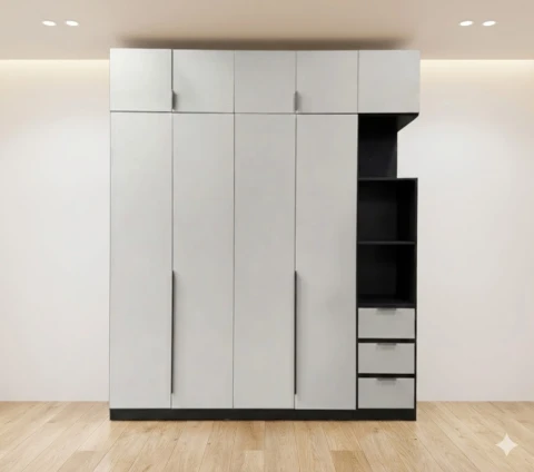 Tủ Quần Áo Gỗ MDF Cao Cấp