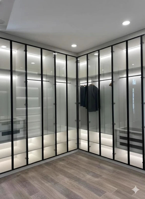 Tủ quần áo cánh kính đóng theo yêu cầu ( TACK 04 )