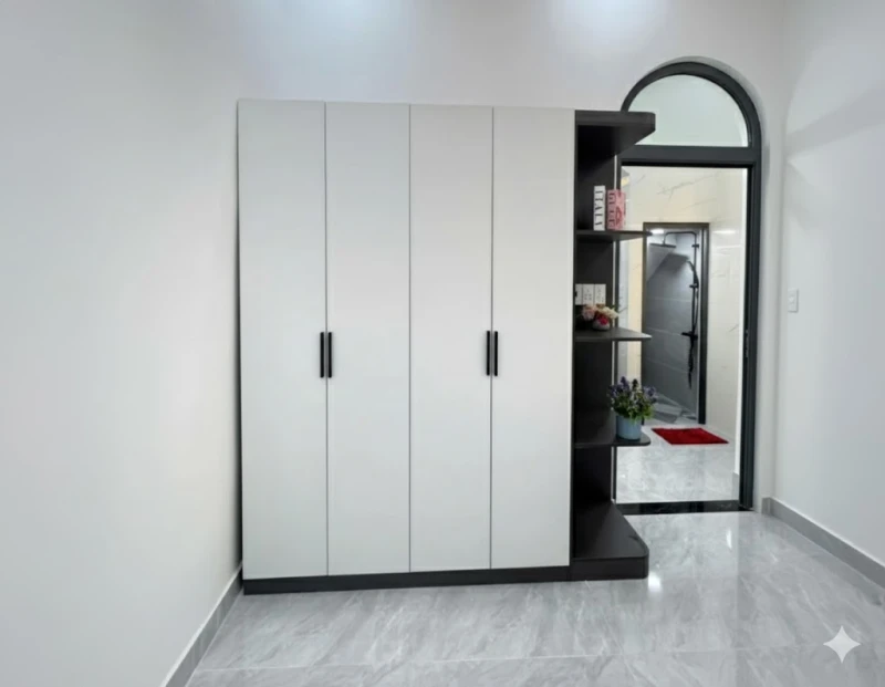 Tủ quần áo gỗ MDF có kệ ( TAG225 )