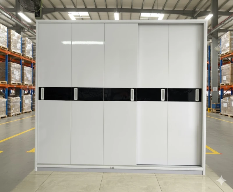 Tủ quần áo Nhựa Vinco 5 cánh lùa ( VC04 )