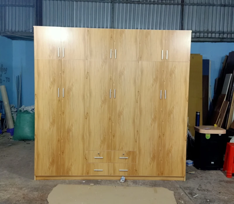 Tủ quần áo 6 cánh Nhựa Vinco cao cấp ( VC09 )