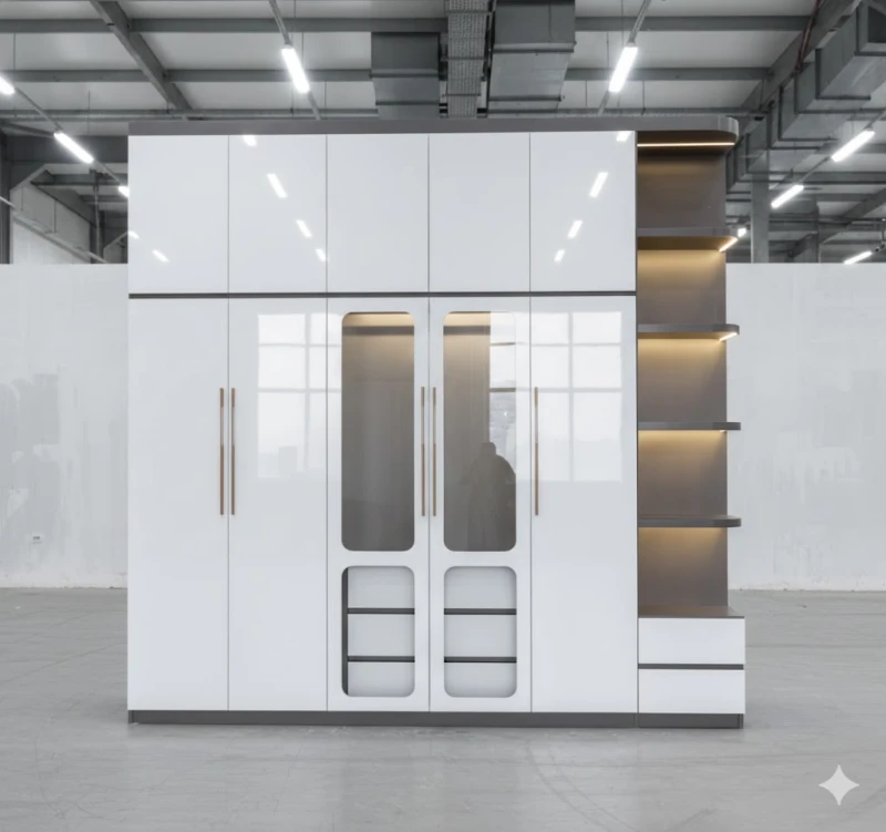 Tủ quần áo nhựa Vinco có led ( tqavc002 )