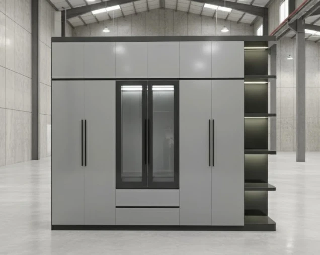 Tủ quần áo nhựa Vinco có led ( tqavc001 )