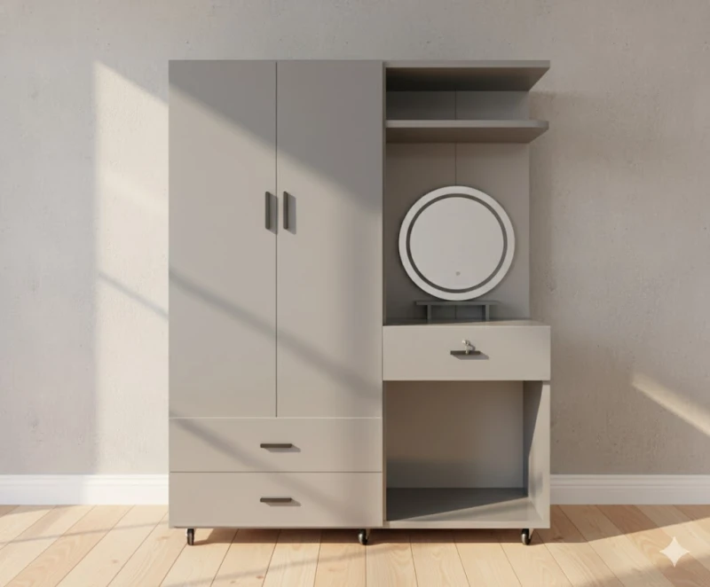 Tủ liền bàn trang điểm ( nt-btd10)