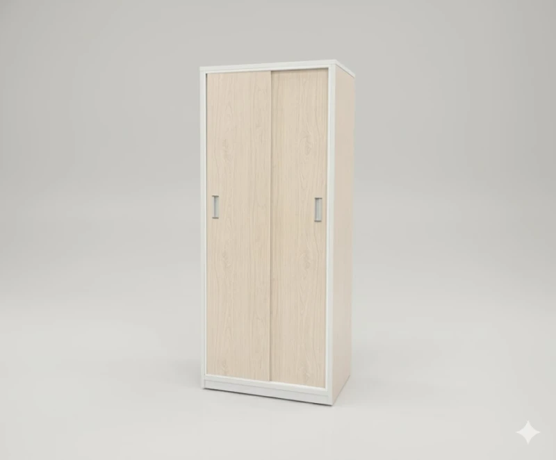 Tủ quần áo 2 cánh lùa nhựa taiwan