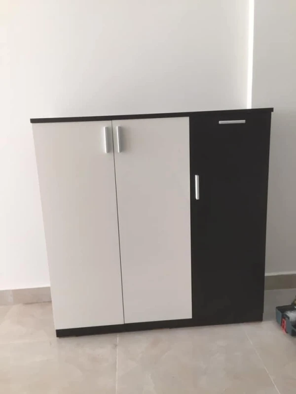 Tủ giày cánh mở gỗ MDF ( tgcm-117 )