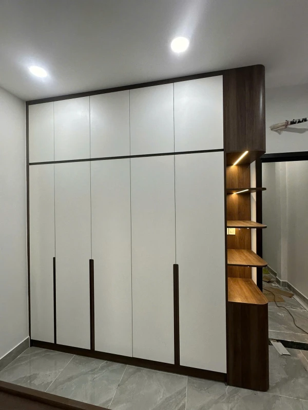 Tủ quần áo gỗ cao cấp MDF phủ Melamine TYC11