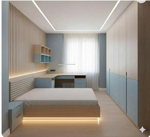 Phòng ngủ cao cấp gỗ Mdf (MYC01N)