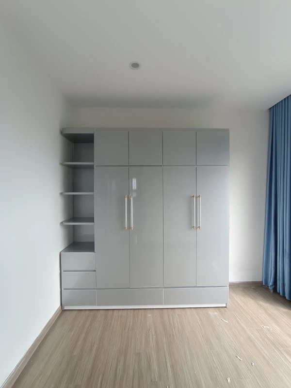 Tủ quần áo nhựa màu ghi 2025 ( tx2025 )