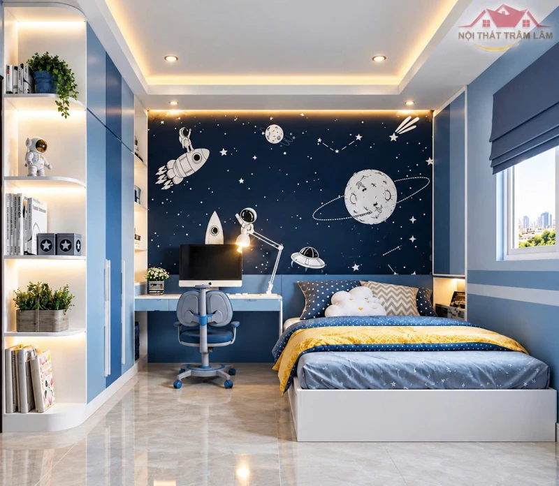 Bộ giường tủ gỗ MDF xu hướng New 10