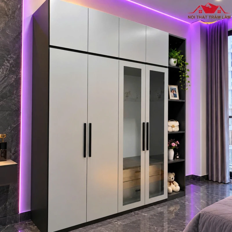 Tủ Gỗ MDF Cao Cấp Xu Hướng 001