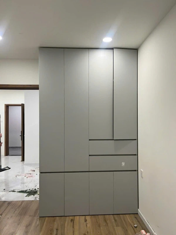 Tủ quần áo gỗ MDF tay nắm ẩn ( TAG202 )