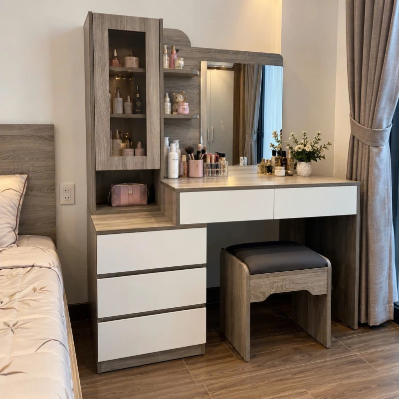 Bàn trang điểm gỗ MDF ( BTĐ102 )