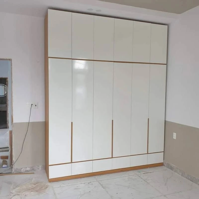 Đóng tủ quần áo gỗ MDF theo yêu cầu m2