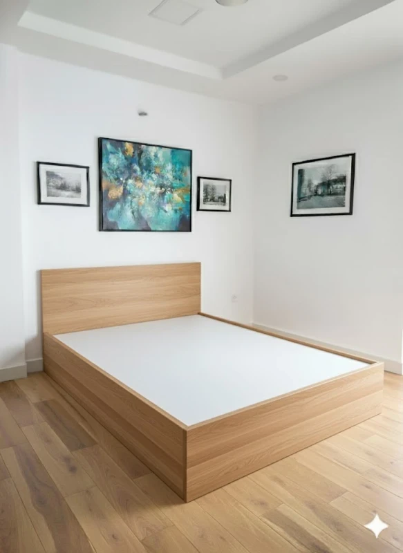 Giường Ngủ Gỗ MDF ( GN2)